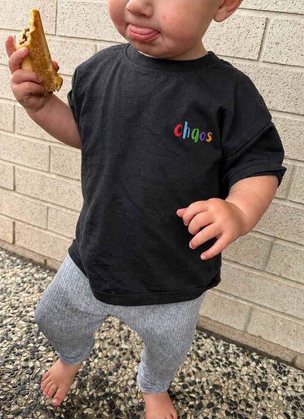 Chaos Oversized Tee | 100% Cotton Fabric - Everbare Kids